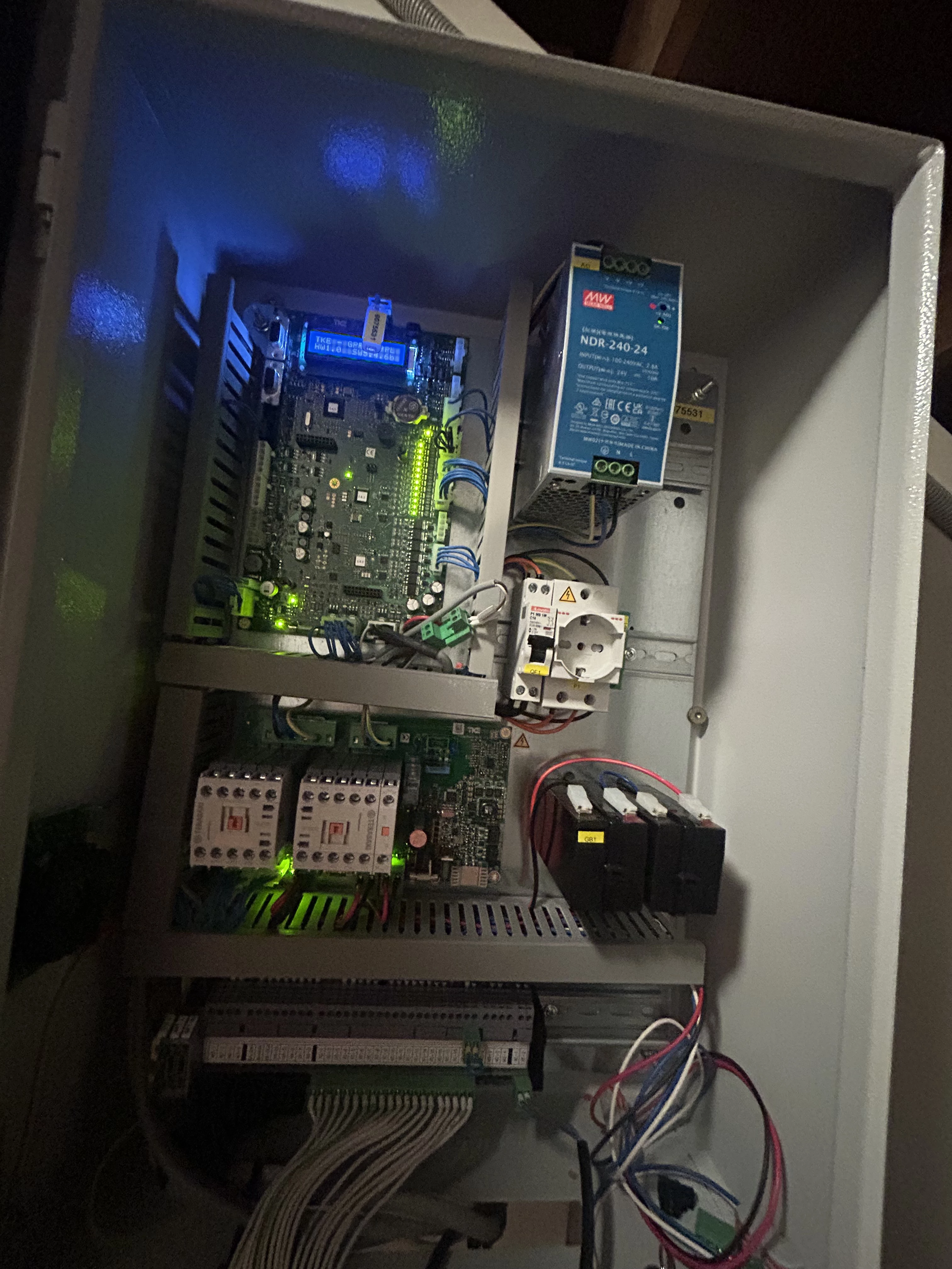 Lift controls and engineering detail